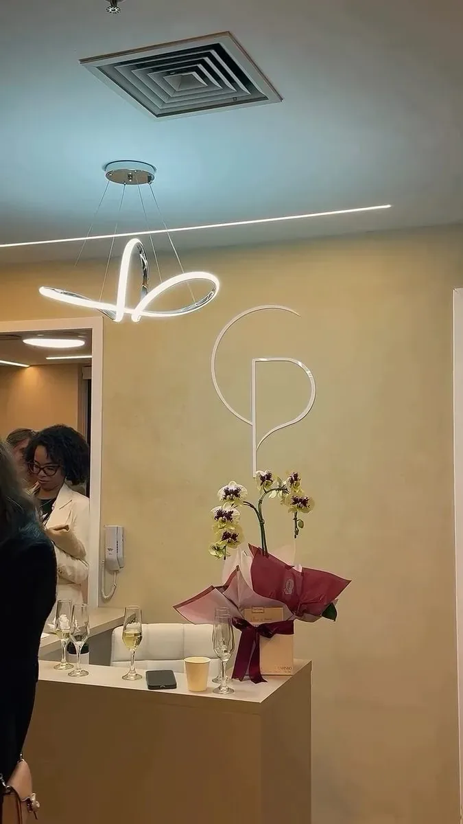 Recepção da clínica da Dra. Clara Paiva em Moema